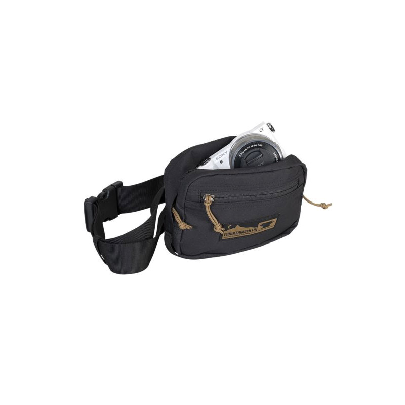 Mountainsmith SideKick Series 18-10265-01 Small Waist Pack, 1 L, Cordura Fabric, Heritage Black - 4