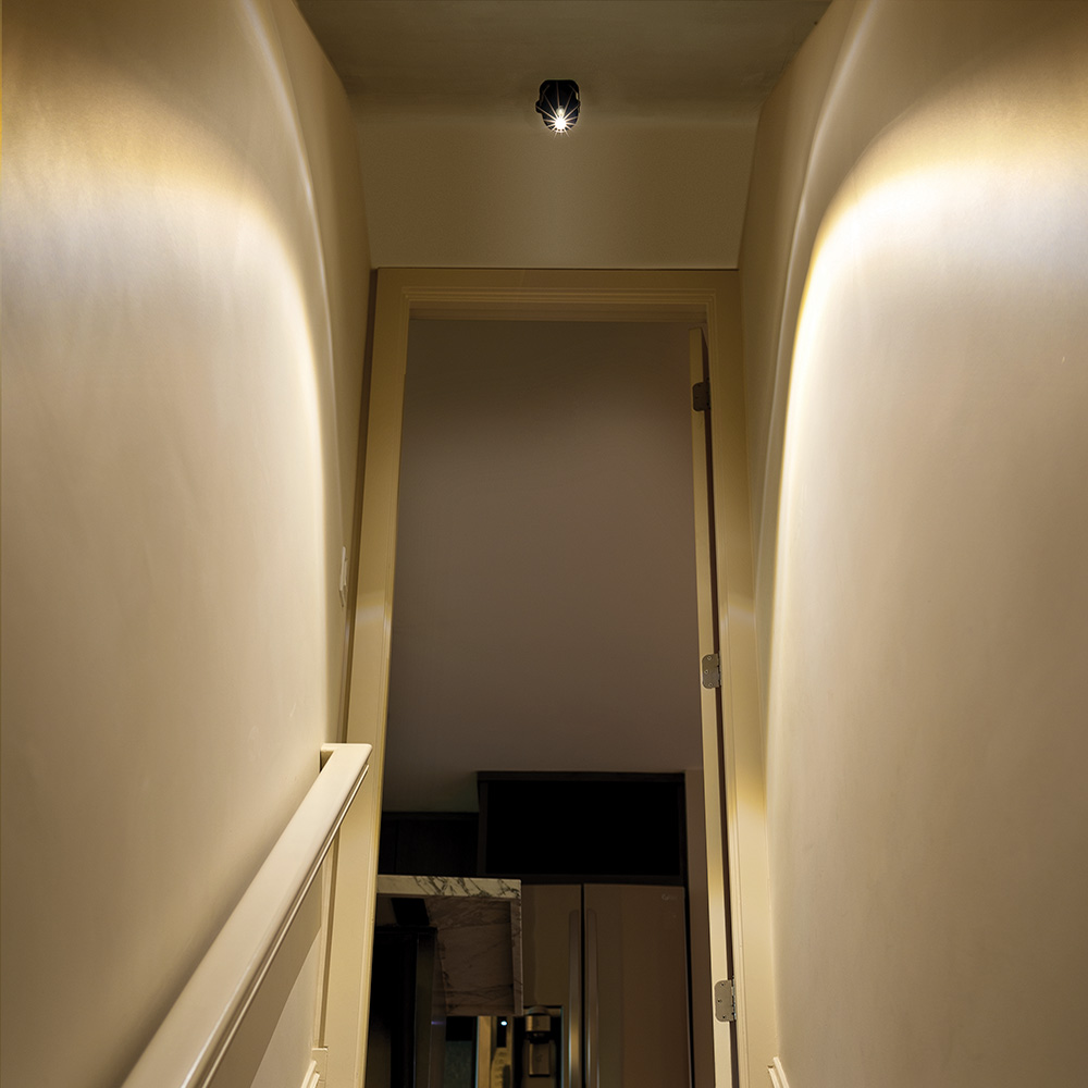 Mr Beams MB310-BRN-01 Mini LED Spot Light, 1-Lamp, LED Lamp, 80 Lumens, Plastic Fixture, Black Fixture - 4