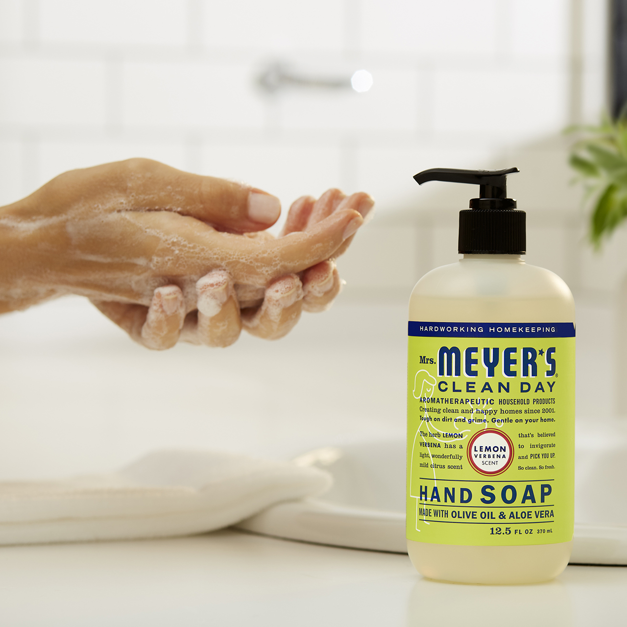 Mrs. Meyer's 17421 Hand Soap, Iowa Pine, 1.25 fl-oz - 3
