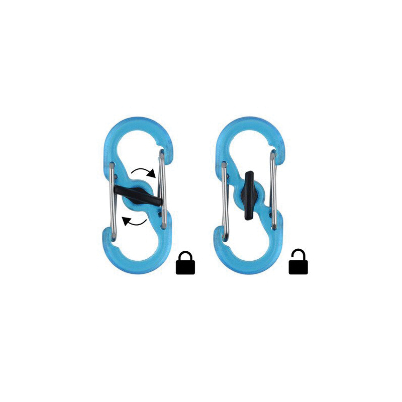 Nite Ize KRGP-11-R3 Key Ring, Split Ring, Polycarbonate Case - 3