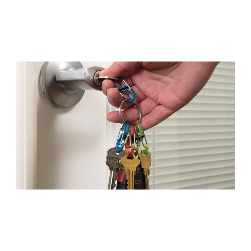 Nite Ize KRGP-11-R3 Key Ring, Split Ring, Polycarbonate Case - 4
