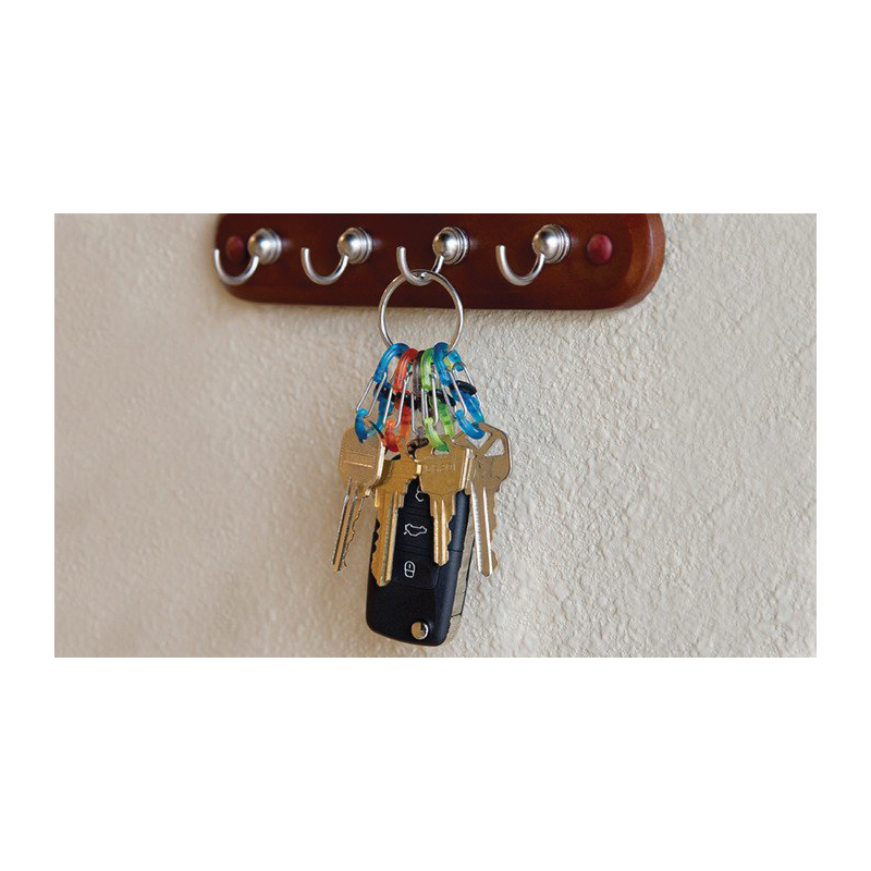 Nite Ize KRGP-11-R3 Key Ring, Split Ring, Polycarbonate Case - 5