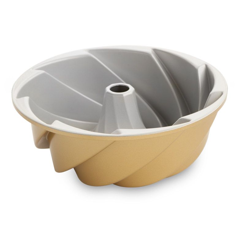 Nordic Ware Heritage Bundt Series 80677 Cake Pan, 10 Cup, Aluminum, Non-Stick: Yes - 2