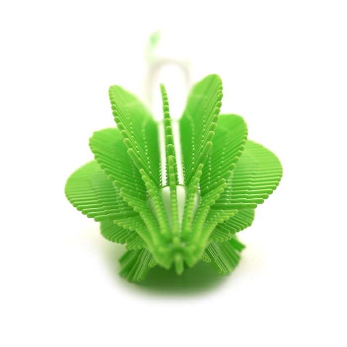 Norpro 2007 Bottle Brush, 14 in OAL, Silicone Trim, Silicone Handle, Green Handle - 4
