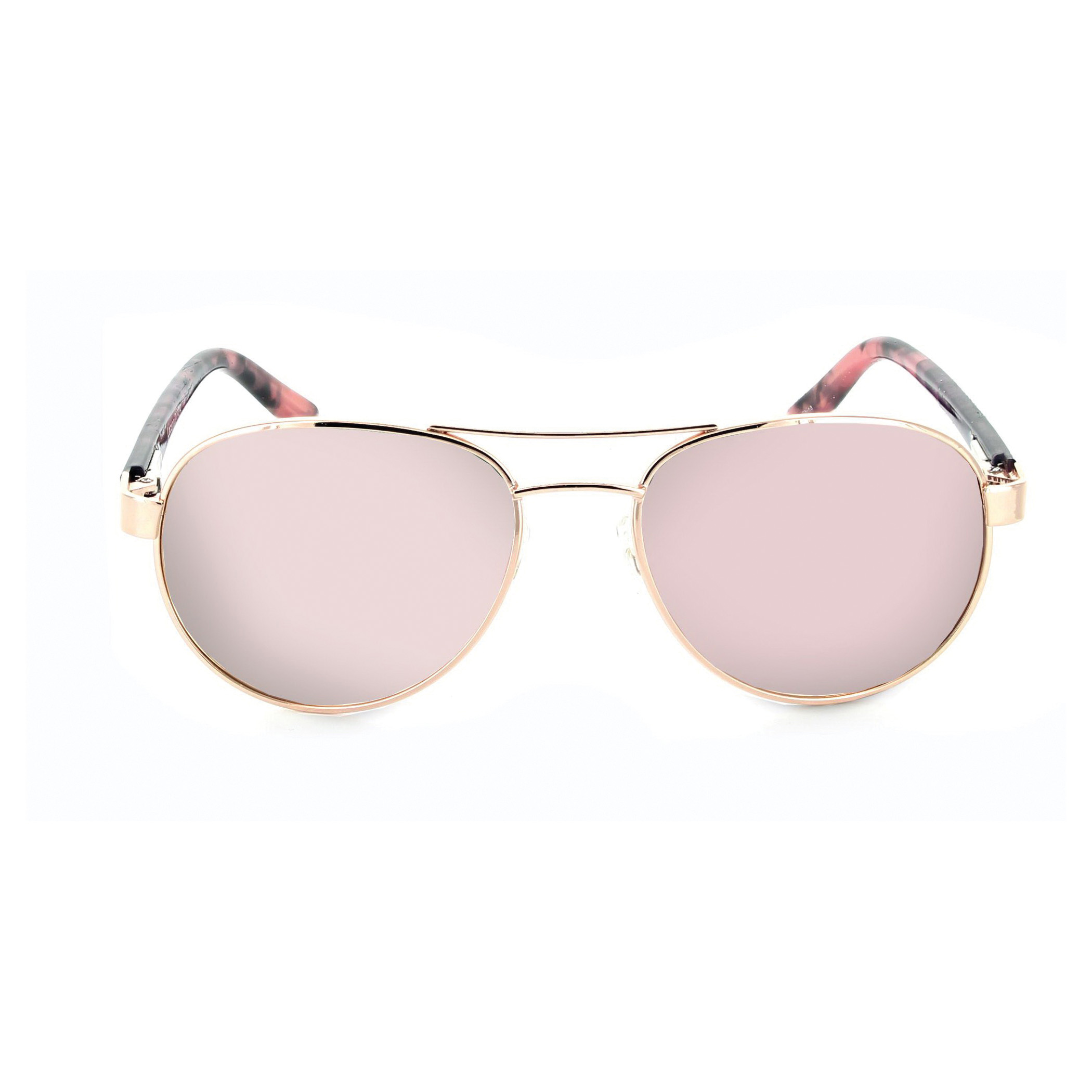 Optic Nerve 21939 Lacuna Sunglasses, Aviator, Wire Frame, Gold Frame, Polarized, Rose Gold Lens - 2