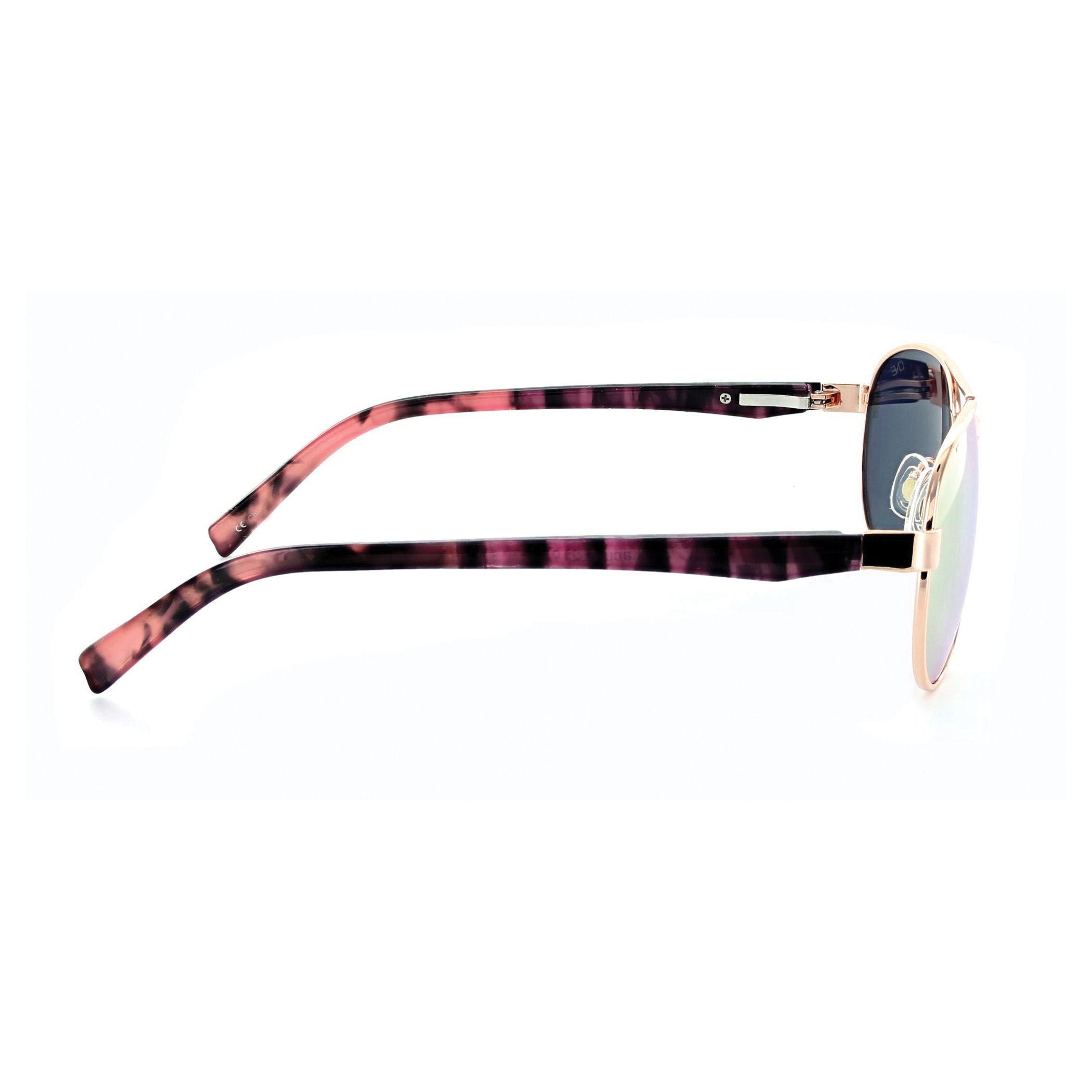 Optic Nerve 21939 Lacuna Sunglasses, Aviator, Wire Frame, Gold Frame, Polarized, Rose Gold Lens - 3
