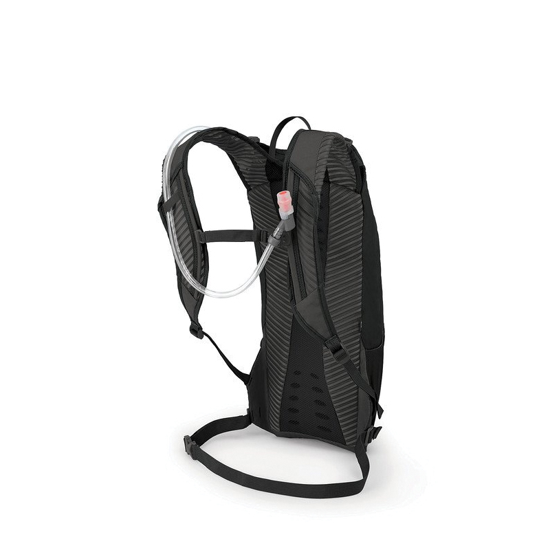 Osprey Katari Series 10001769 Mountain Biking Hydration Pack, 18.1 in L, 7-1/2 in W, 7 L Volume, Zipper, Nylon/Polyester - 2