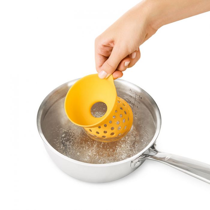 Oxo 11207000 Egg Poacher, 3-1/2 in L, Silicone, Yellow - 2