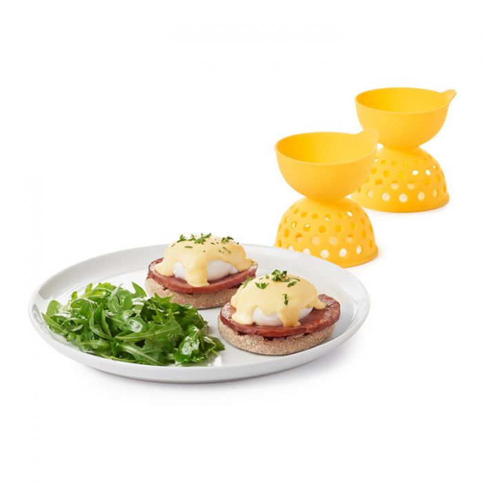 Oxo 11207000 Egg Poacher, 3-1/2 in L, Silicone, Yellow - 4