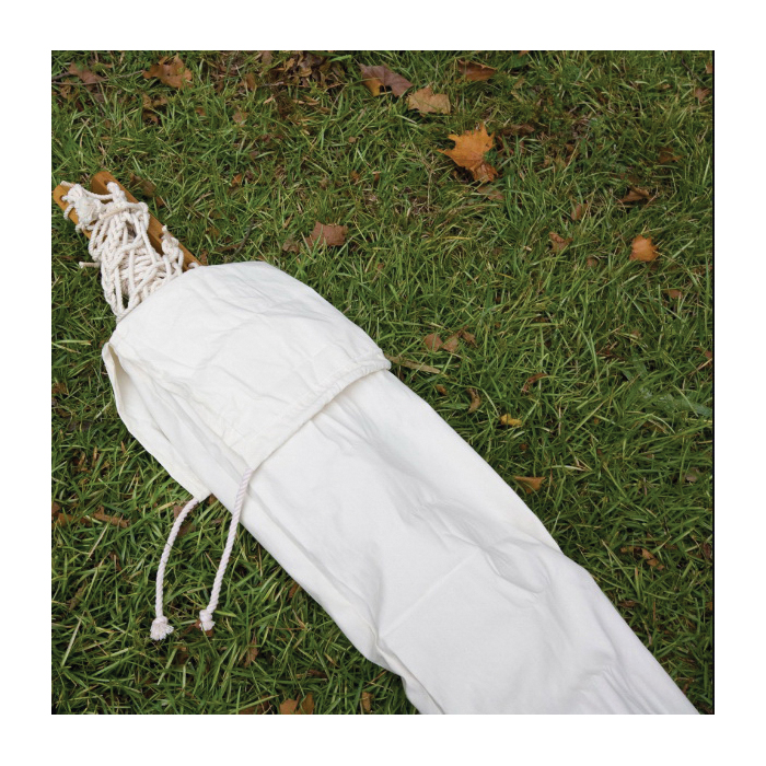 Pawleys Island Hammocks SB Hammock Storage Bag, Cotton, Beige - 4