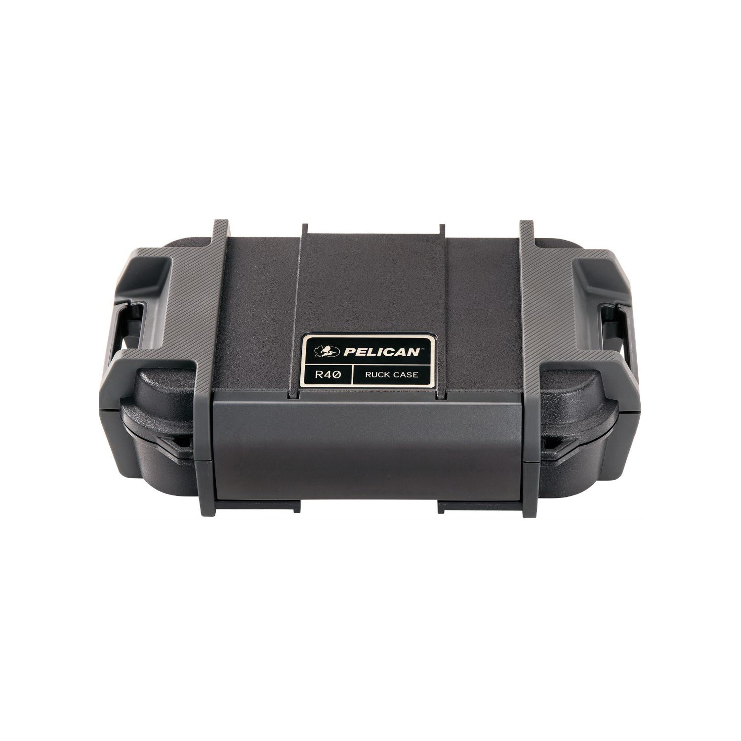 Pelican RKR400-BLK Ruck Case, Black, 9.84 in L, 6.12 in W, 2.89 in H, ABS/Polycarbonate - 4