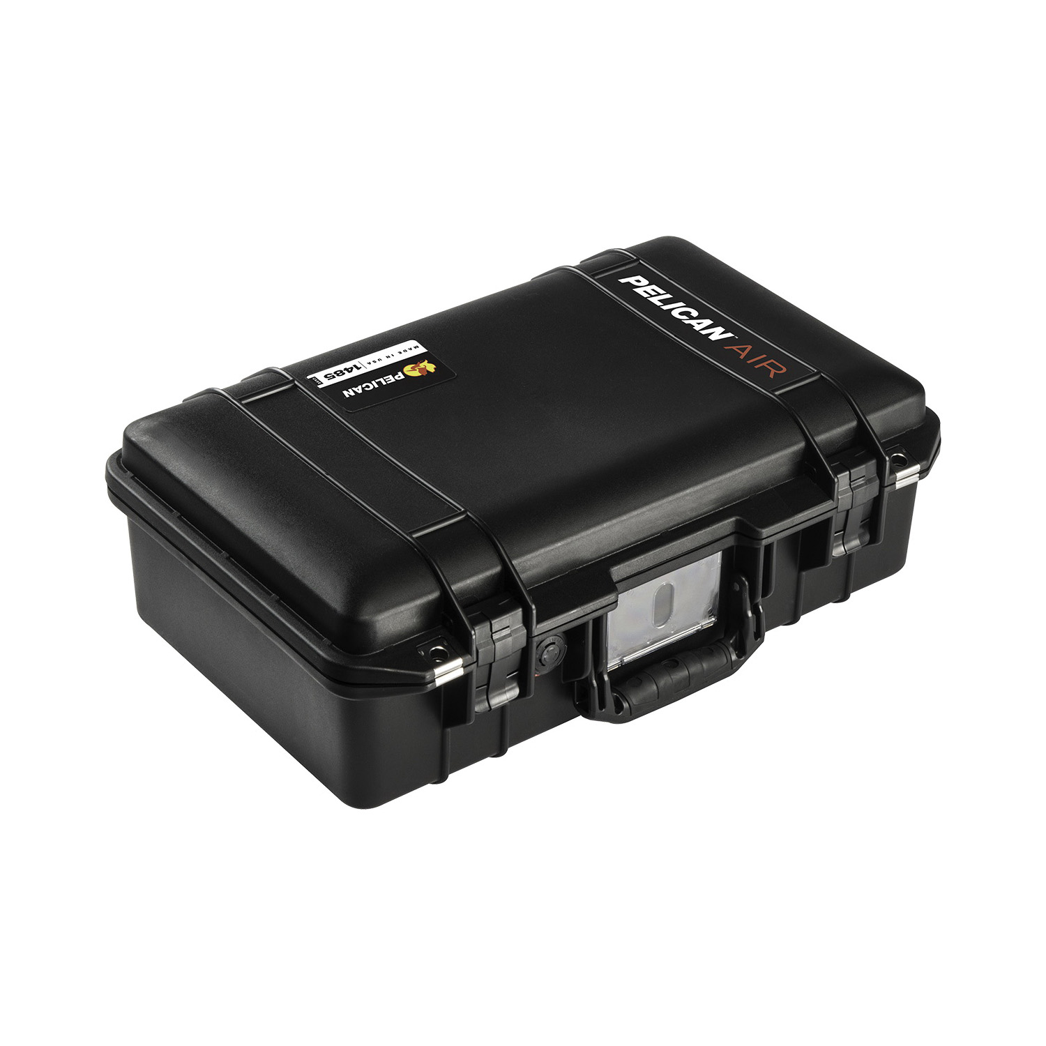 Pelican 1485WF Air Case with Foam, 19.17 in L, 12.8 in W, 6.89 in H, Polymer, Black - 3