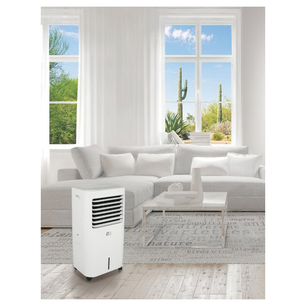 Perfect Aire PEVP240 Portable Evaporative Cooler, 4.75 gal Tank, 3-Speed, 120 V, 15 A, White - 2