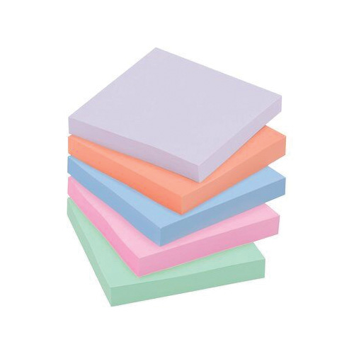 Post-it Bali 654-6SSNRP Sticky Note, 3 x 3 in, Assorted, 65-Sheet - 2