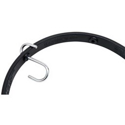 Keeper A06268Z Rubber Strap, 36 in L, Rubber, Black, Hook End - 3