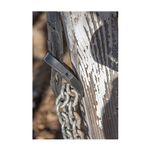 Keeper A06268Z Rubber Strap, 36 in L, Rubber, Black, Hook End - 5