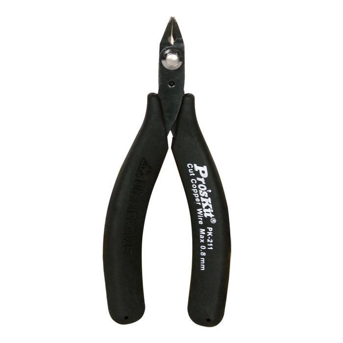 Pro'sKit 200-083 Mini-Micro Cutter, 20 AWG Wire, 4.72 in OAL - 2