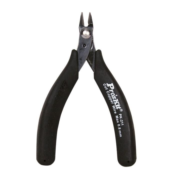 Pro'sKit 200-083 Mini-Micro Cutter, 20 AWG Wire, 4.72 in OAL - 3