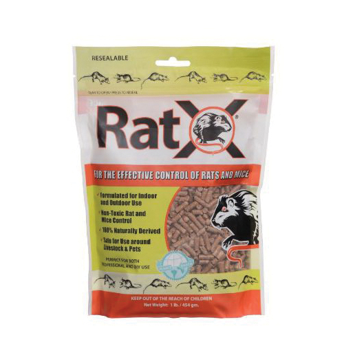 RatX RX-01 Mouse and Rat Killer, Pellet, 1 lb Bag - 2