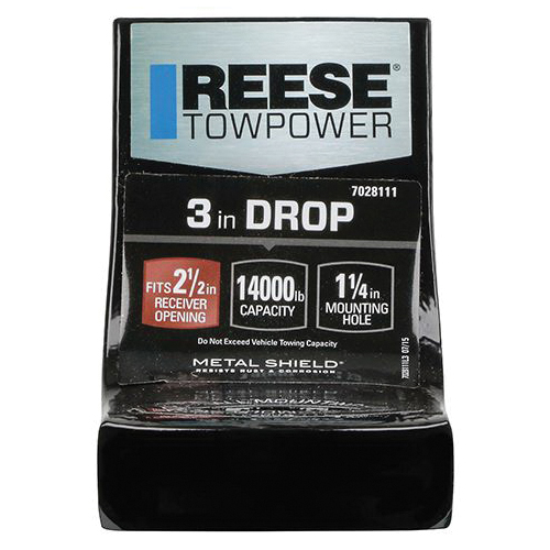 Reese Towpower 7028111 Draw Bar, 1-1/4 in Dia Hitch Ball, Steel - 2