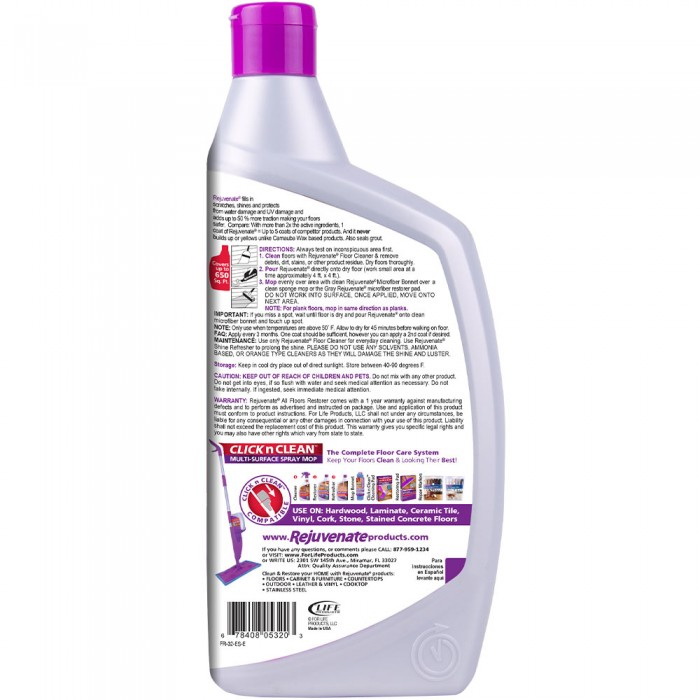 Rejuvenate RJ32F Floor Cleaner, 32 oz - 2