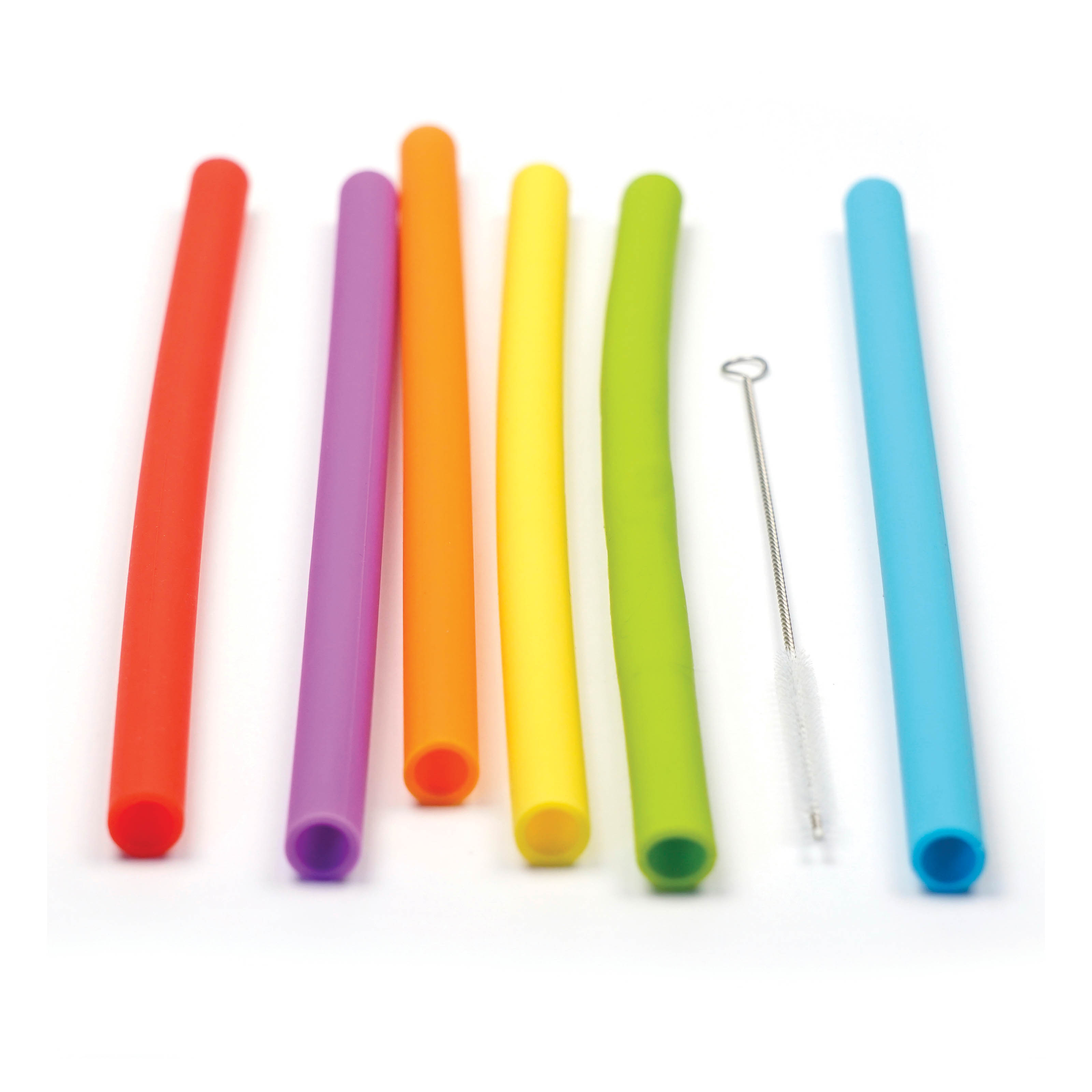 Endurance SILI-LG Smoothie Straw, 10 in L, Silicone - 2