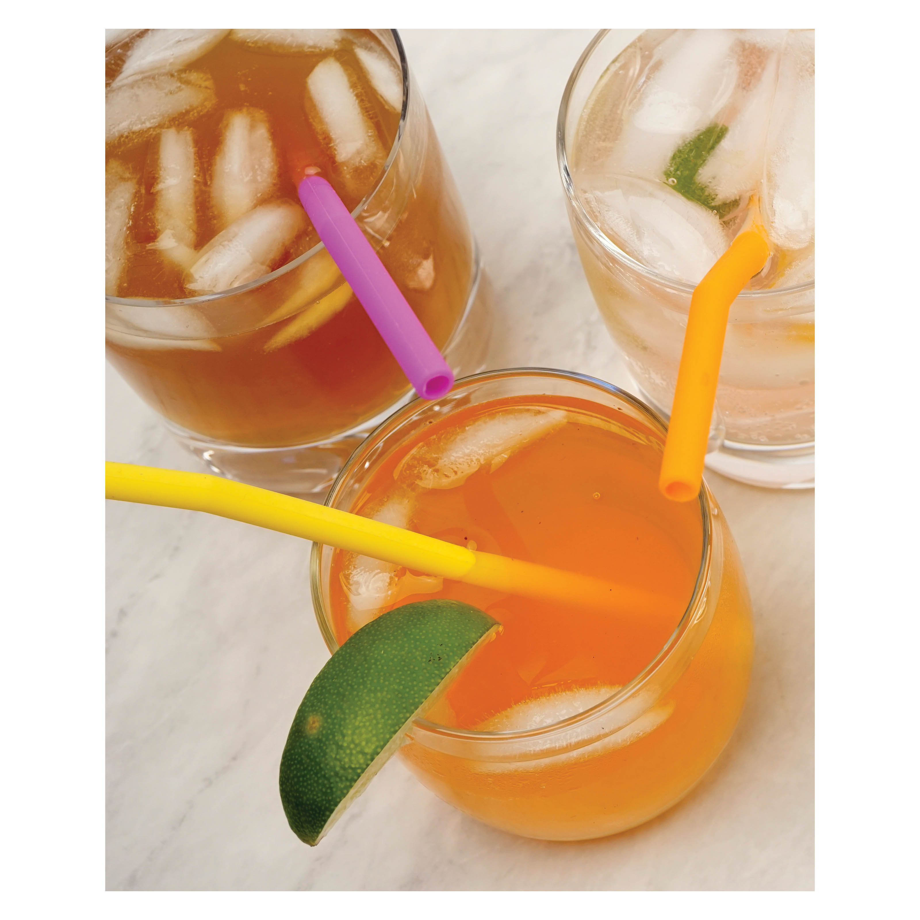 Endurance SILI-65 Drinks Straw, 6-1/2 in L, Silicone - 2
