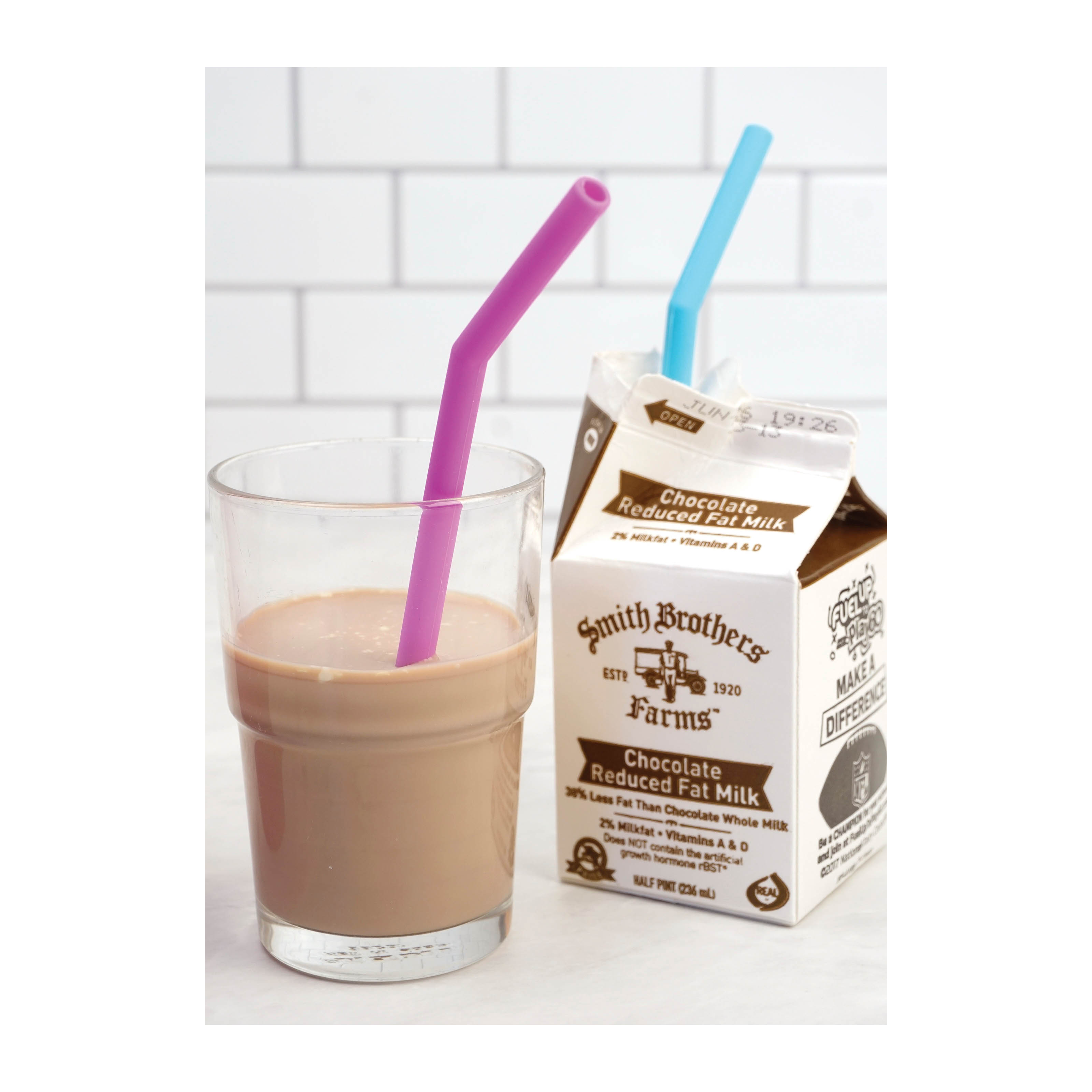 Endurance SILI-65 Drinks Straw, 6-1/2 in L, Silicone - 4
