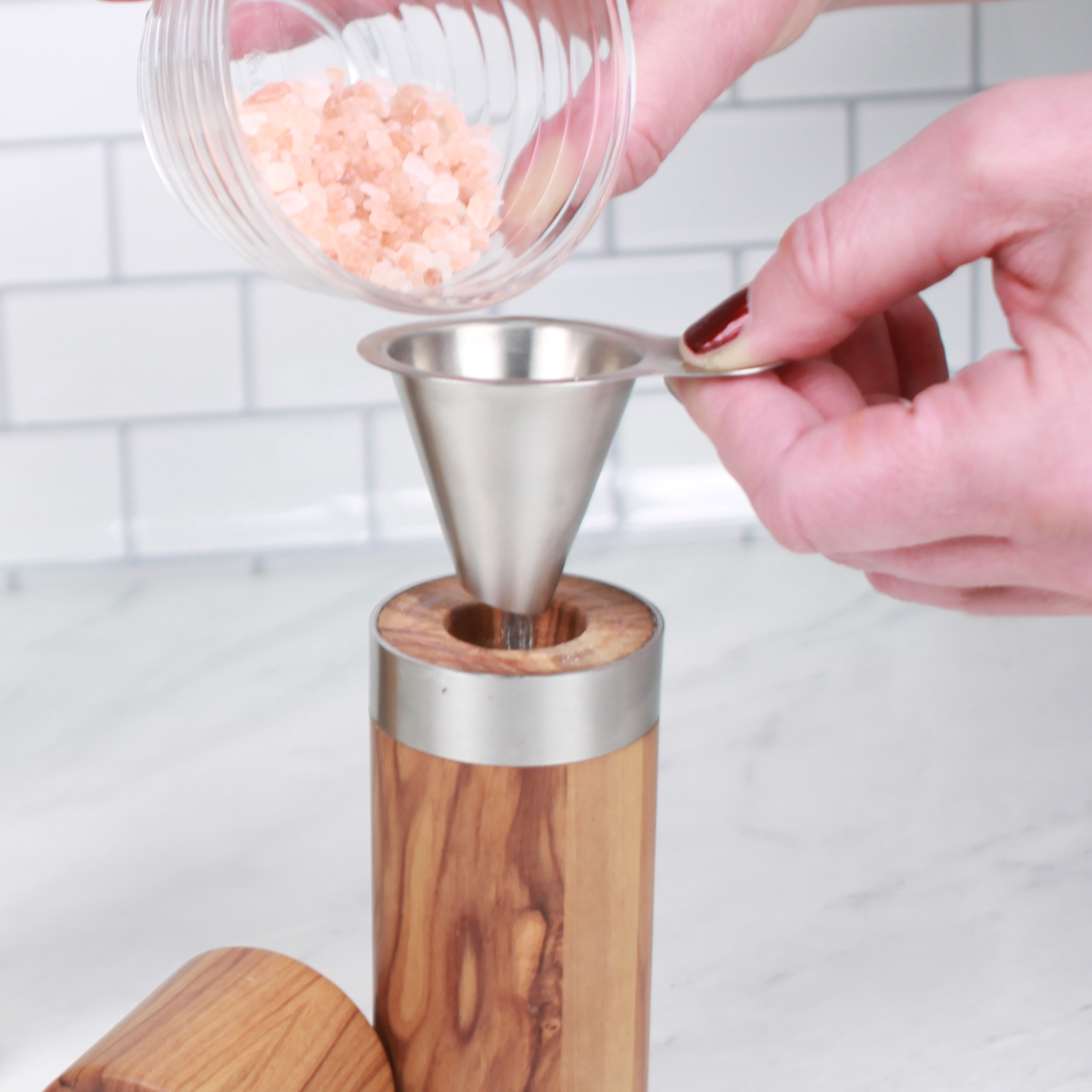 Endurance P-FUN Peppercorn Funnel, Stainless Steel - 4