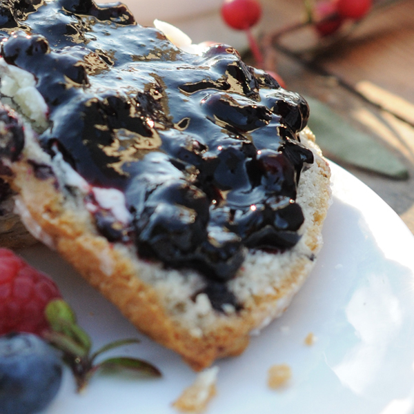 Scandinavian Delight 23E Gourmet Food, Jam, Wild Blueberry, 13.4 oz, Jar - 2