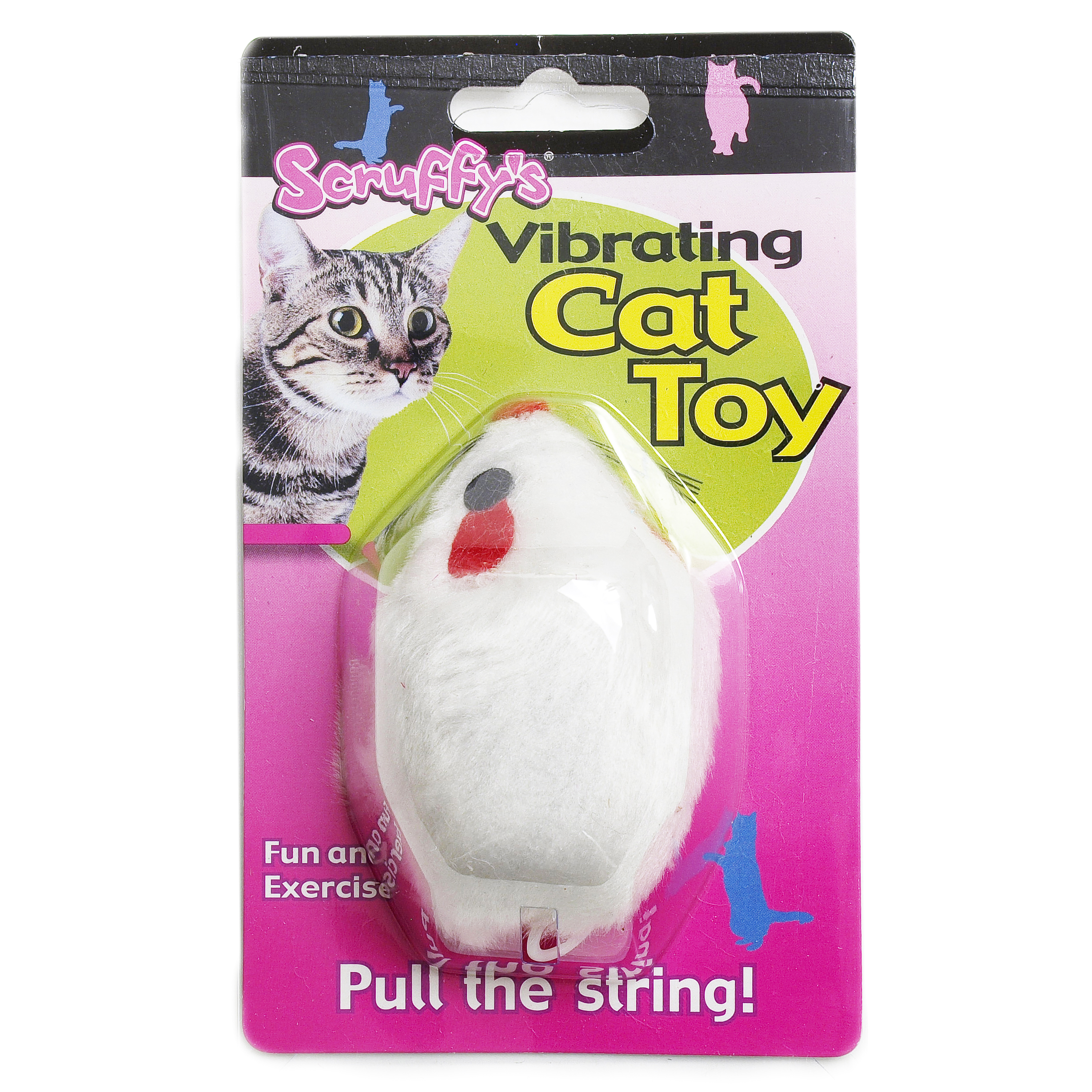 Boss Pet Scruffy's 32073 Cat Toy, Vibrating Mouse - 2