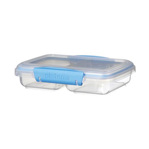 Sistema TO GO 21518 Storage Container, 11.83 oz Capacity, Plastic, Assorted, 6.89 in L, 4.53 in W, 1.65 in H - 3