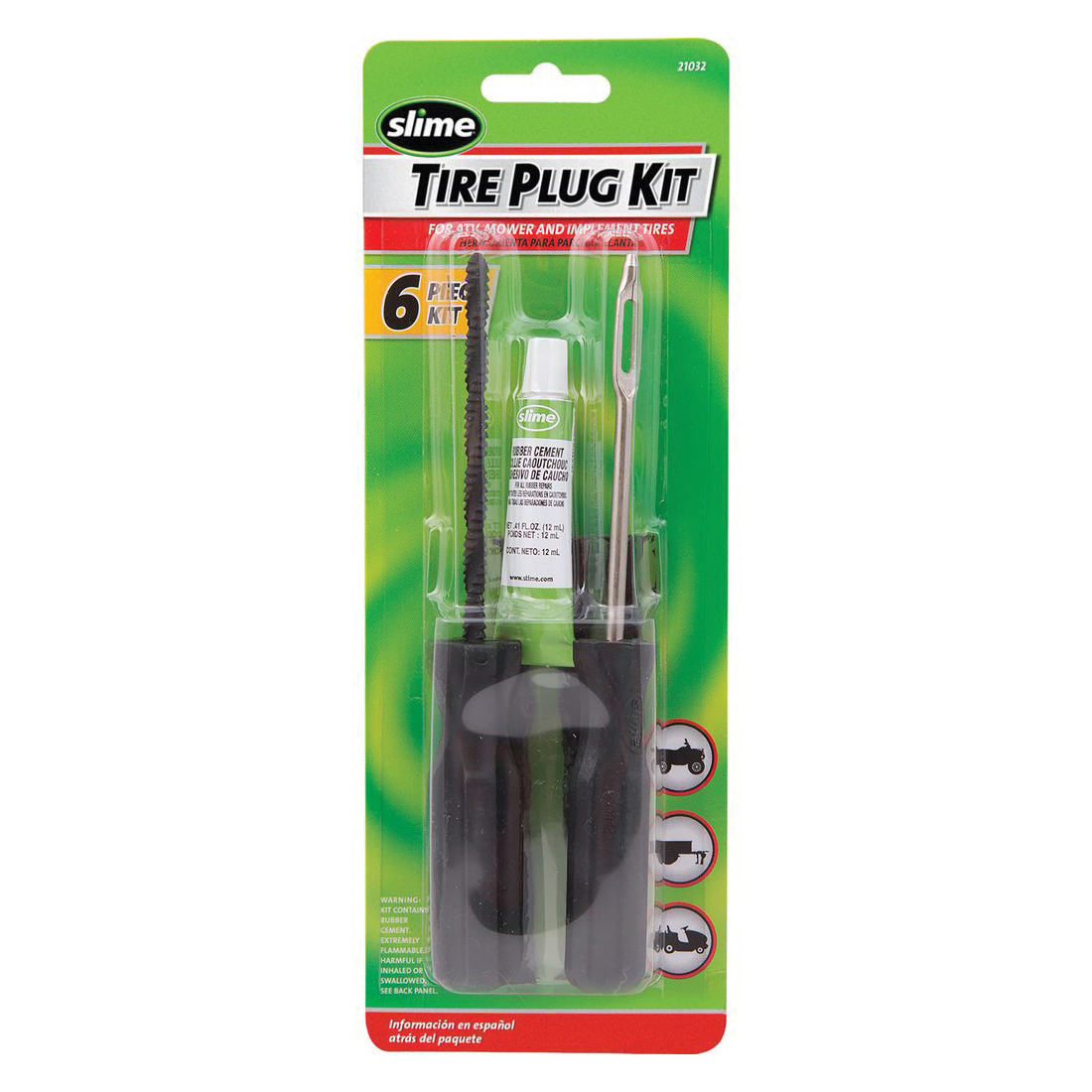 Slime 21032 Tire Plug Kit, 6 -Piece - 2