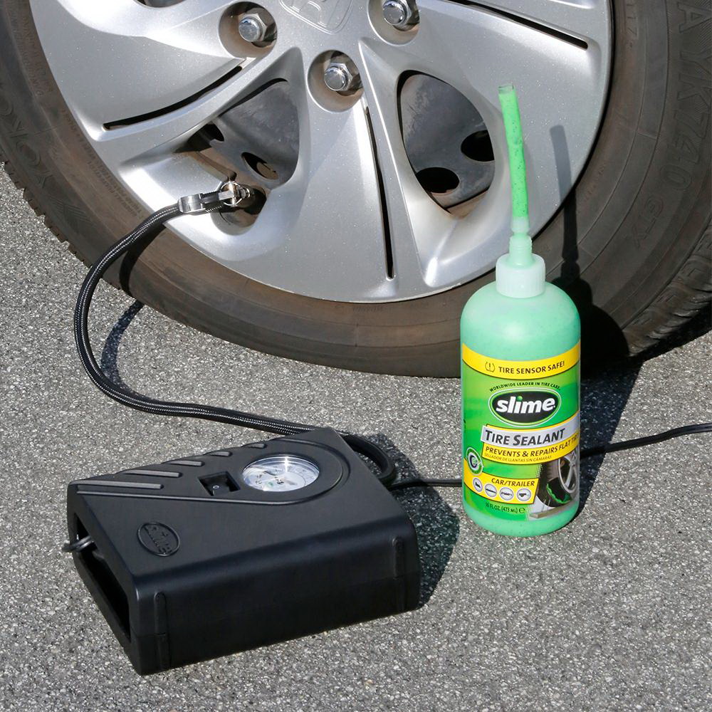 Slime 50107 Flat Tire Repair Kit, Aluminum/Plastic/Steel - 3