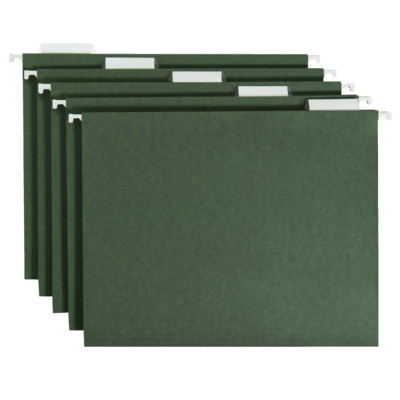 Smead 64055 Hanging Folder, Green - 4