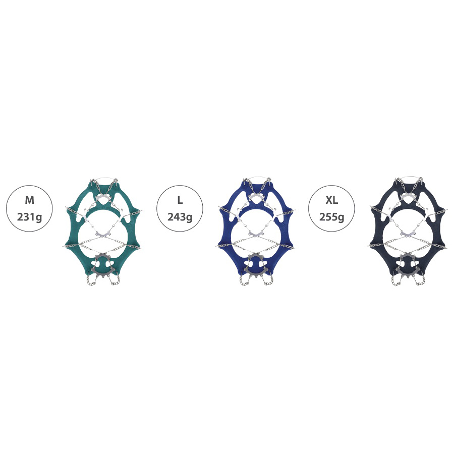 snowline Chainsen Series EX84UES004S Trail Light Traction System, S - 2