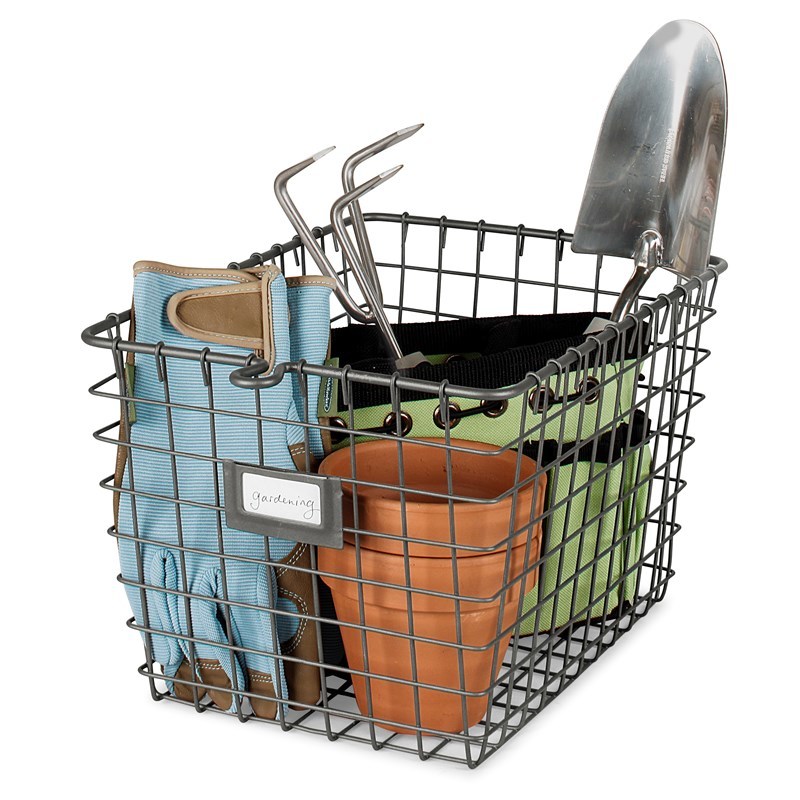 Spectrum 47870 Small Storage Basket, Steel - 2