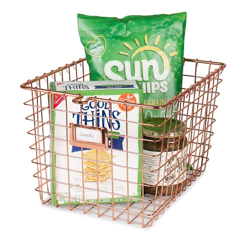 Spectrum 47870 Small Storage Basket, Steel - 3