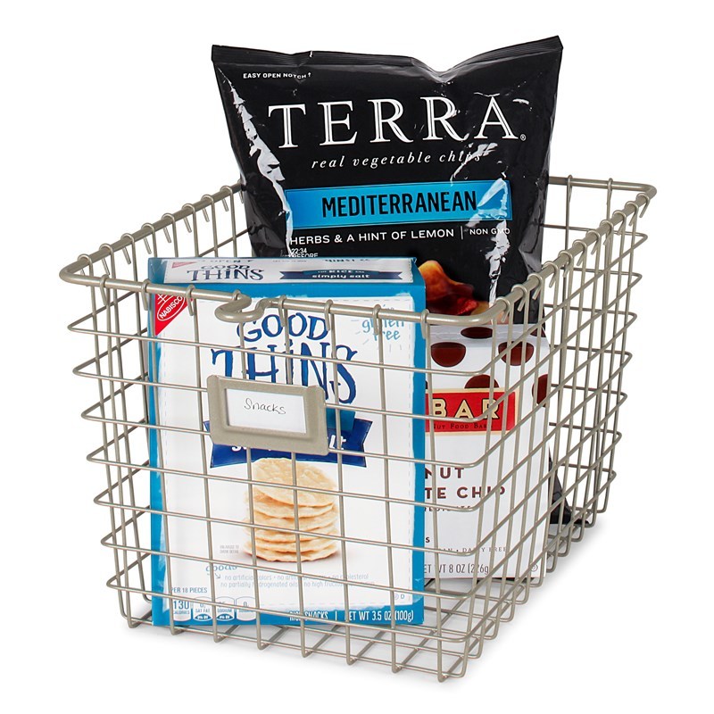 Spectrum 47870 Small Storage Basket, Steel - 4