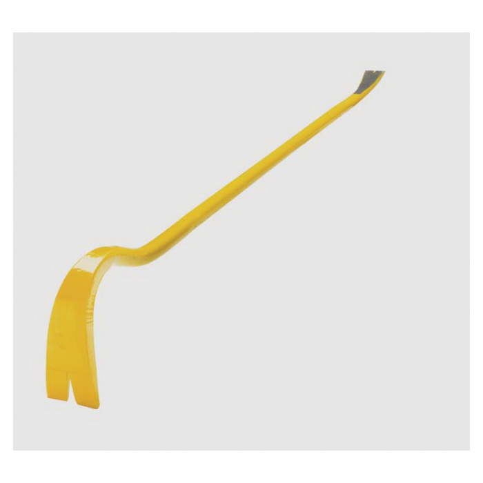 Fatmax FMHT55521 Wrecking Bar, 42 in L, 2-1/4 in Tip, Steel, Yellow, 3/4 in Dia - 3