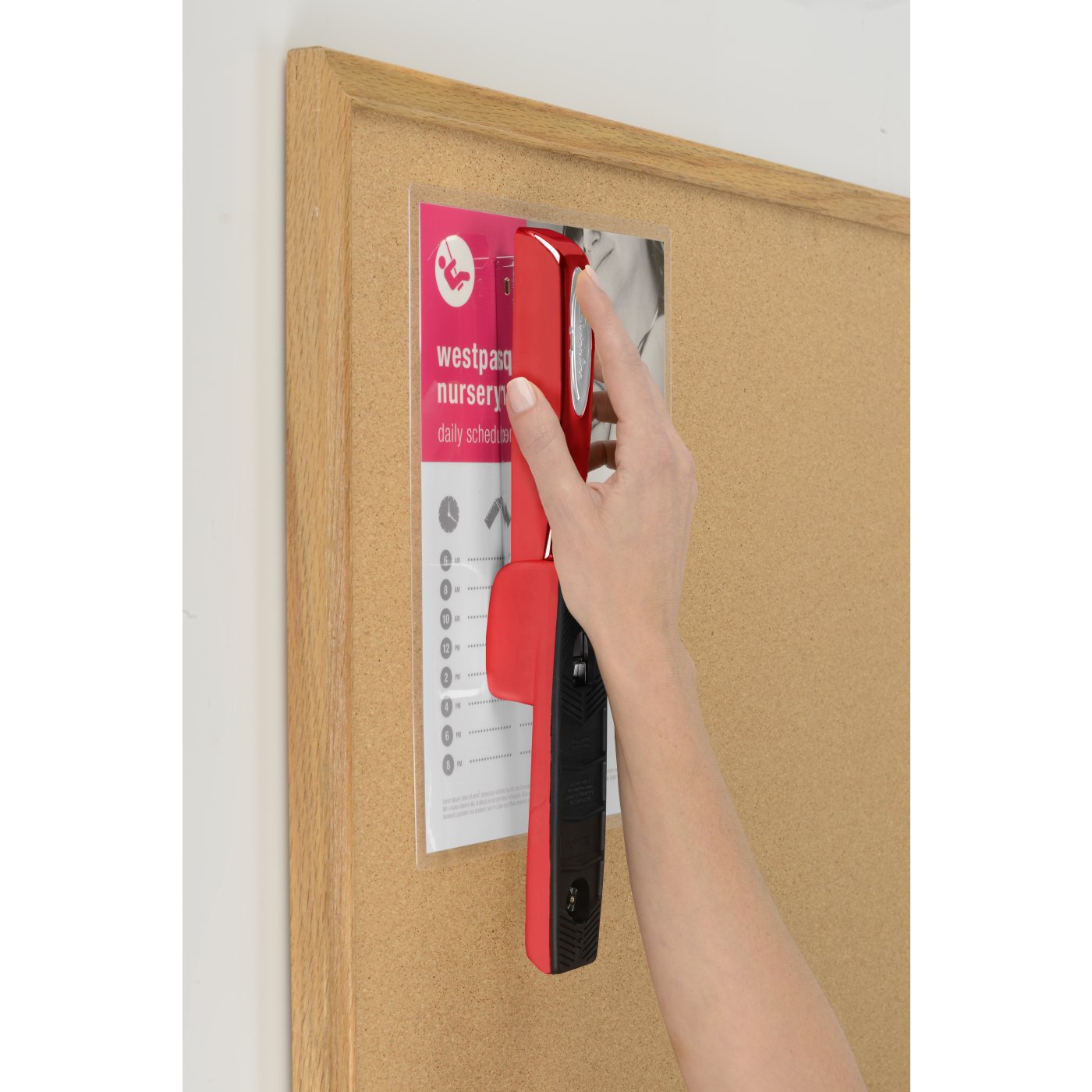 Swingline 747 S7074736 Stapler, 25 Sheet, 210 Staple, Red/Rio Red - 4