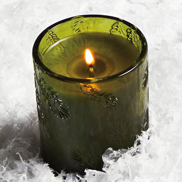 Thymes Frasier Fir 520535000 Glass Candle, 6.5 oz Candle, Aromatic Fragrance, 45 hr Burning - 4