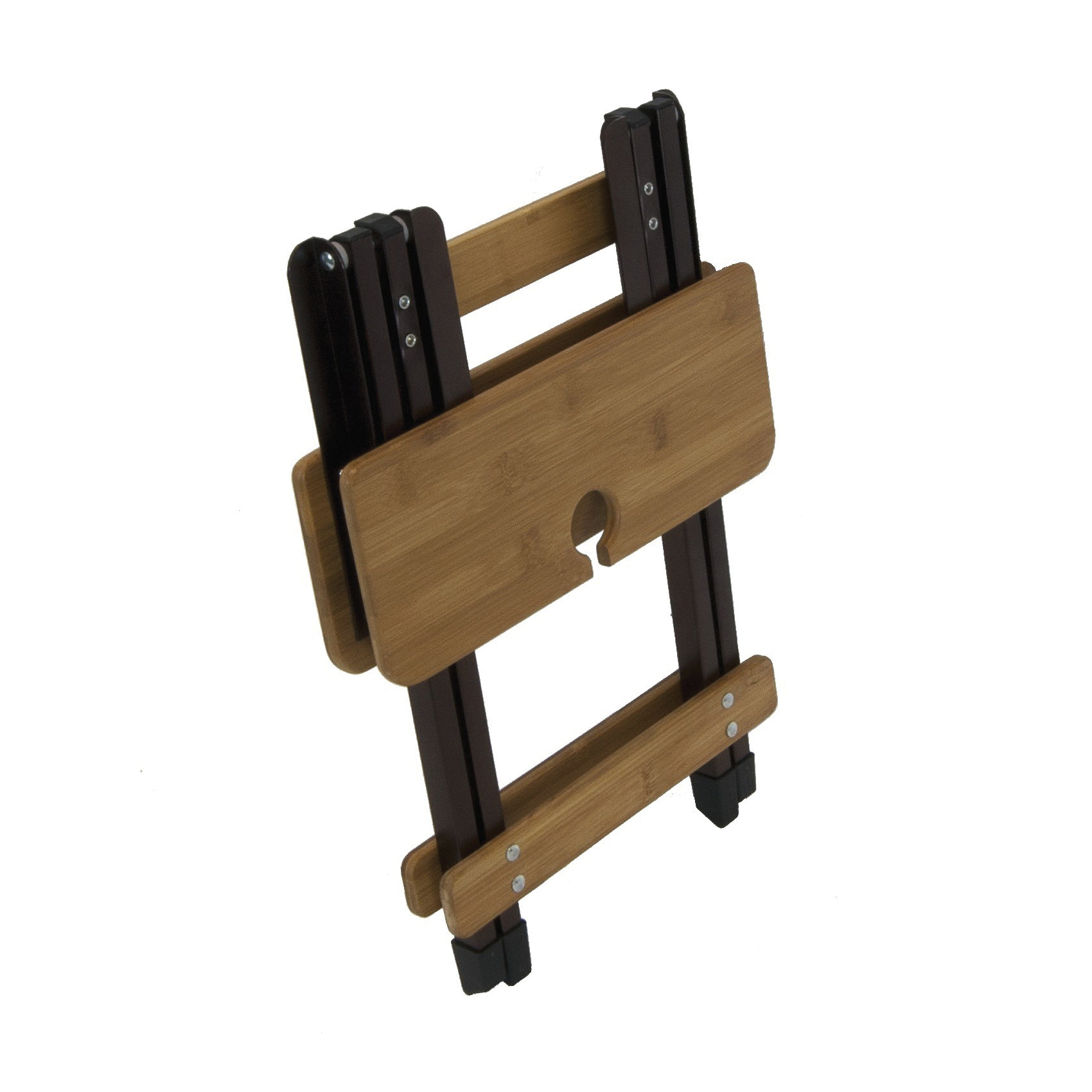 Travel Chair 2689KP Side Kanpai Table, Bamboo, Brown - 2