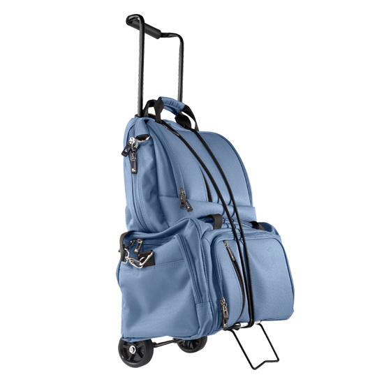 Travelsmart TS36FC-BLK Multi-Use Cart, 75 lb, 2-Wheel, Steel - 3