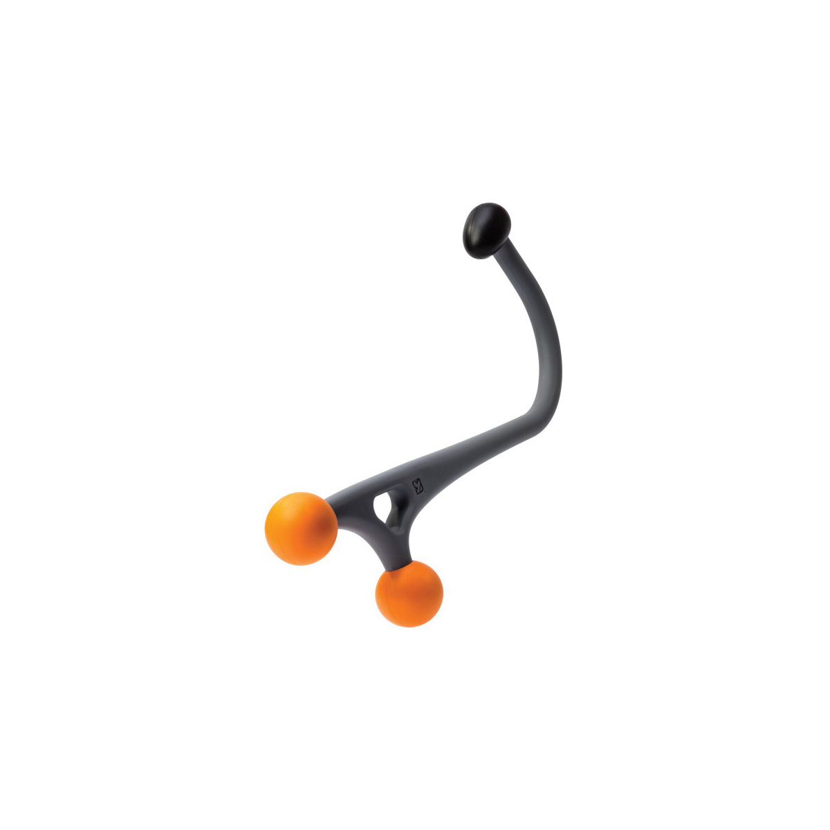 Triggerpoint 4429 AcuCurve Cane, Plastic, Gray/Orange - 2