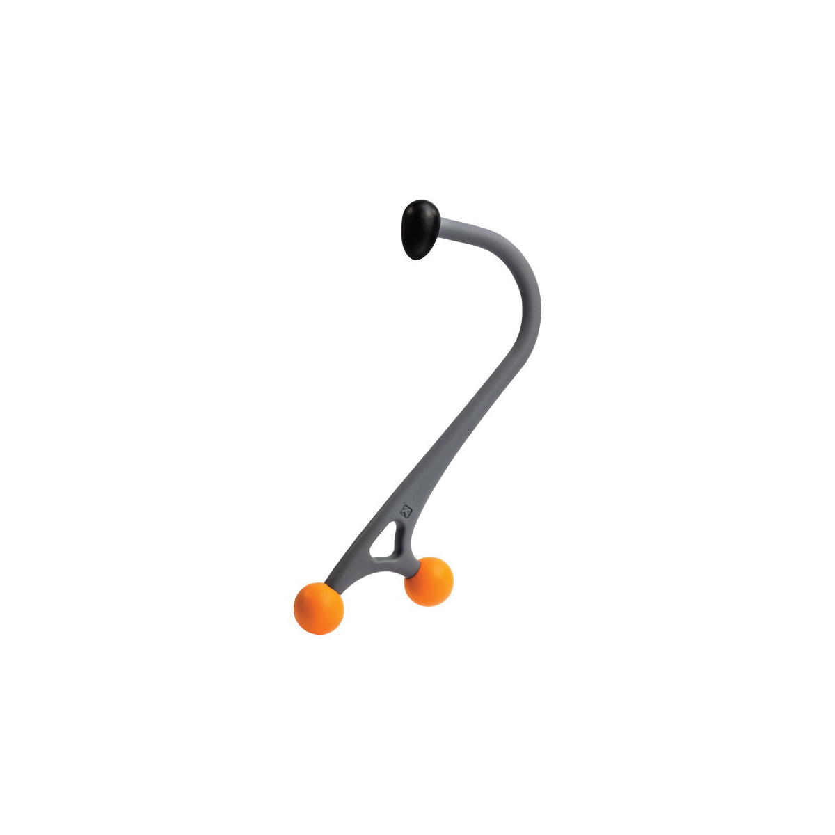 Triggerpoint 4429 AcuCurve Cane, Plastic, Gray/Orange - 3