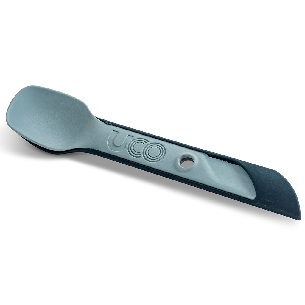 UCO Gear F-SP-SWITCH Switch Spork Utensil Set with Tether, Nylon, Stone Blue - 2