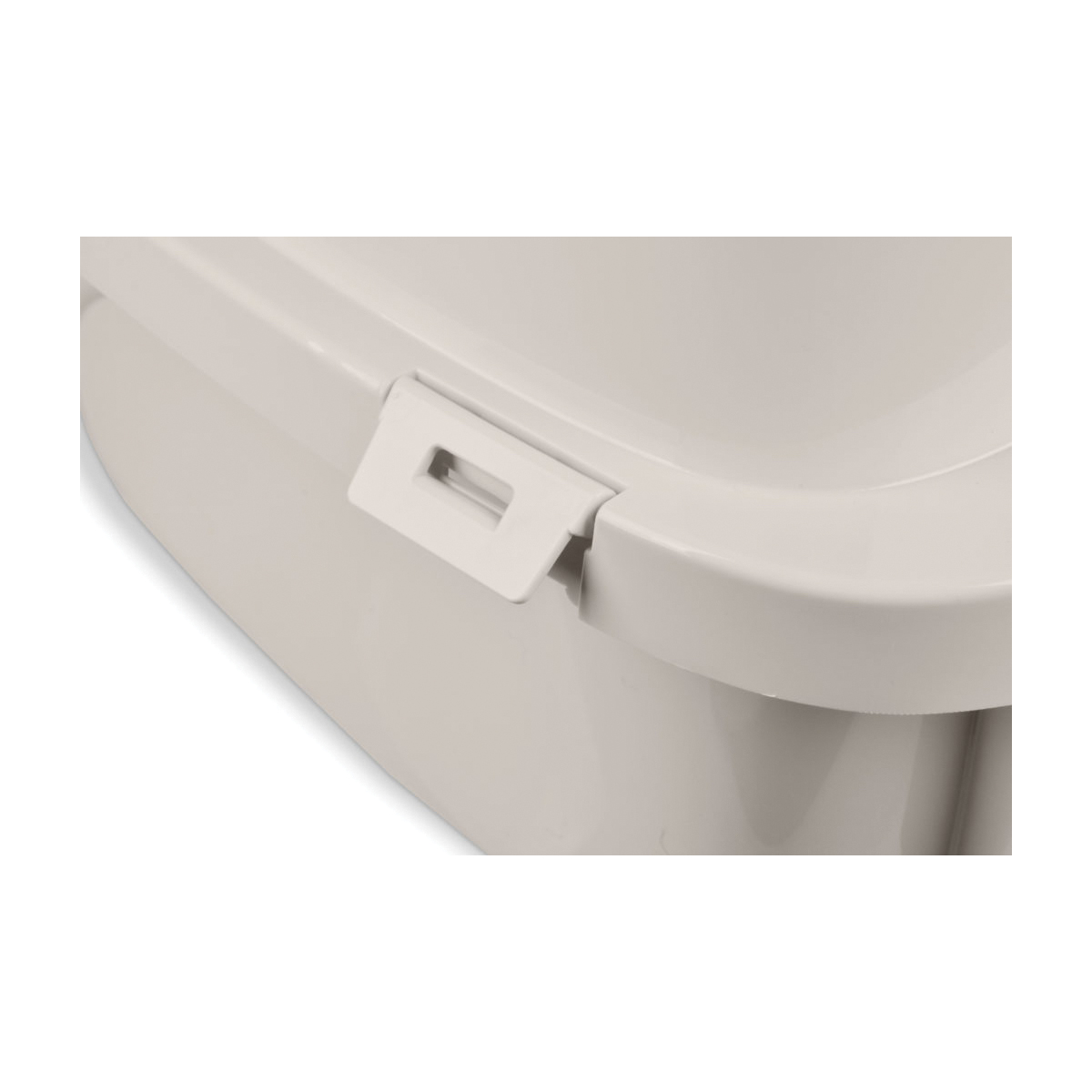 Vanness CP6 Cat Pan, Plastic, White - 3