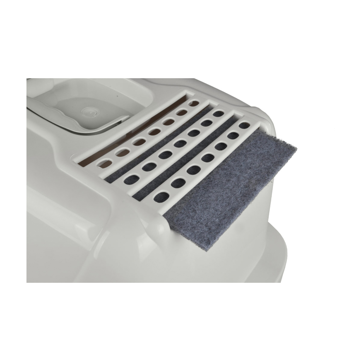 Vanness CP6 Cat Pan, Plastic, White - 4