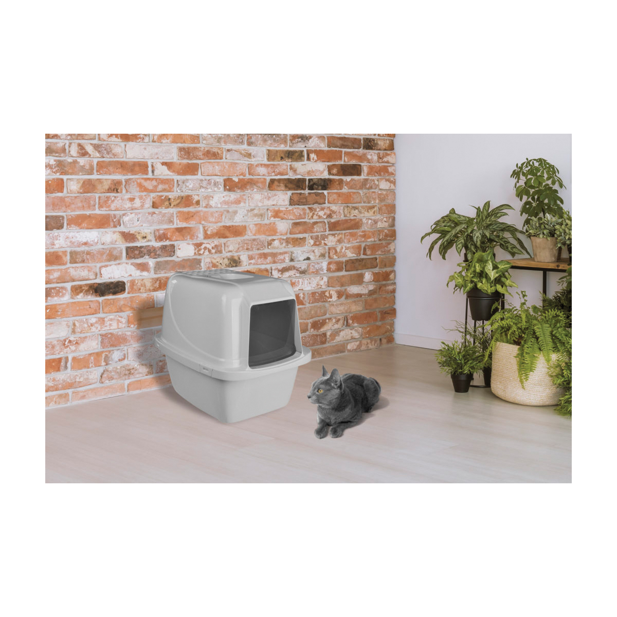 Vanness CP6 Cat Pan, Plastic, White - 5